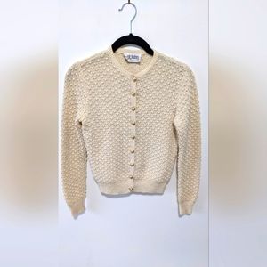 St John by Marie Gray Ivory cardigan